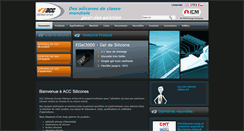 Desktop Screenshot of acc-silicones.fr